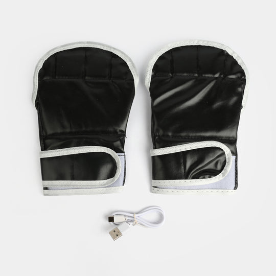 6-Target Transparent Music Boxing Machine with Gloves
