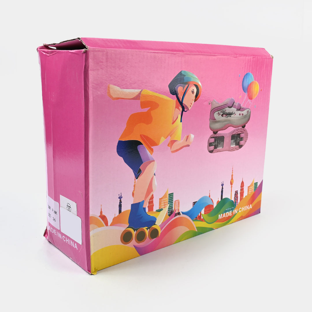 Character LED Roller Skate Shoes for Kids