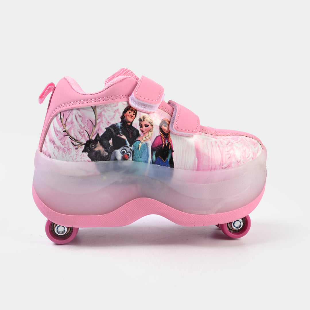 Character LED Roller Skate Shoes for Kids