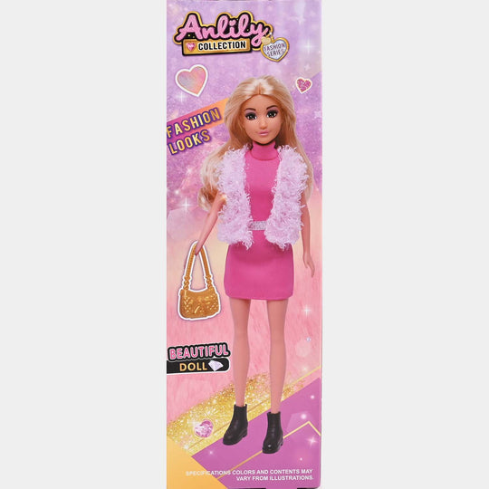 11.5" Lovely Fashion Doll with Accessories Set