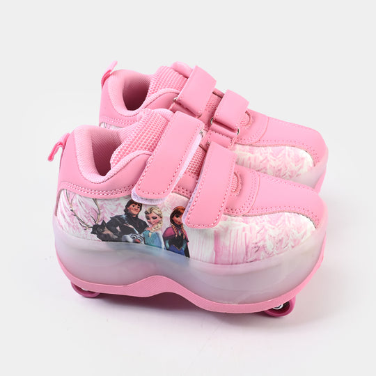 Character LED Roller Skate Shoes for Kids