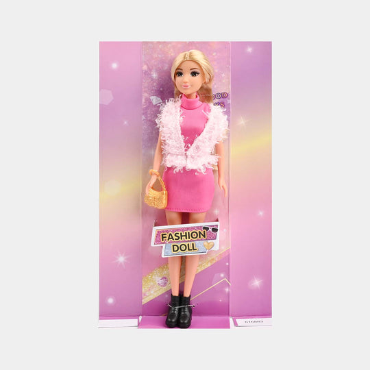 11.5" Lovely Fashion Doll with Accessories Set