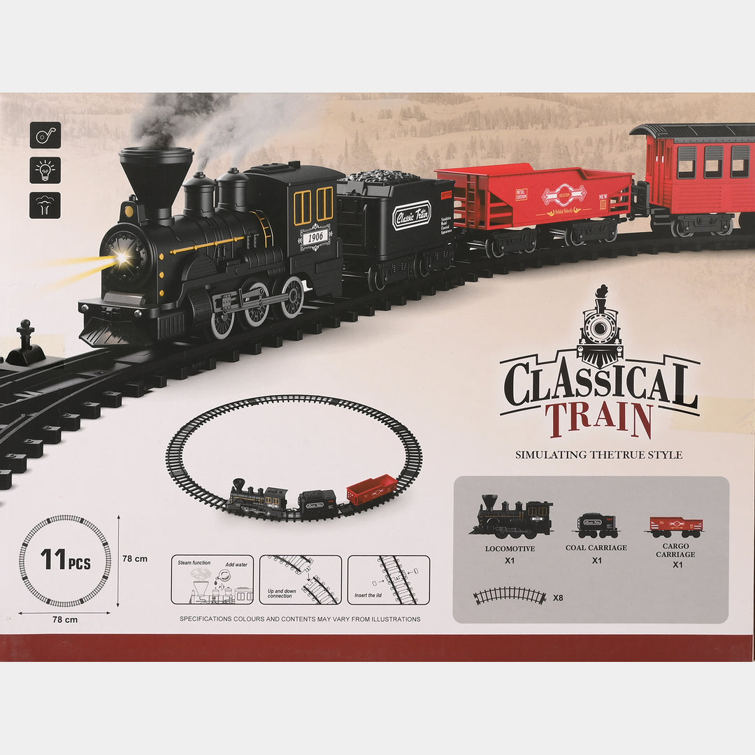 Classic Train & Track Set for Kids