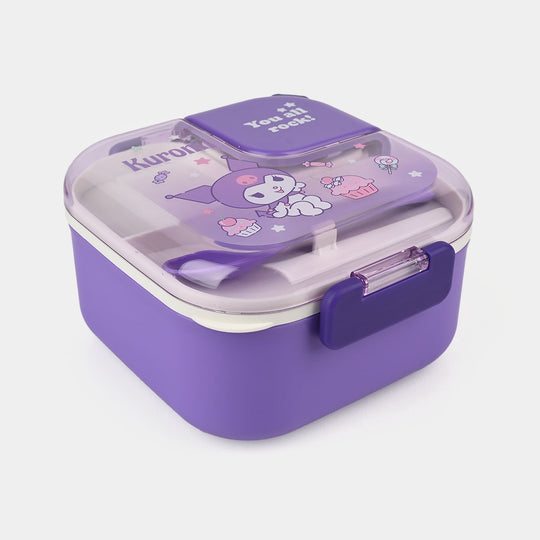 Stainless Steel Bento Lunch Box with Spoon