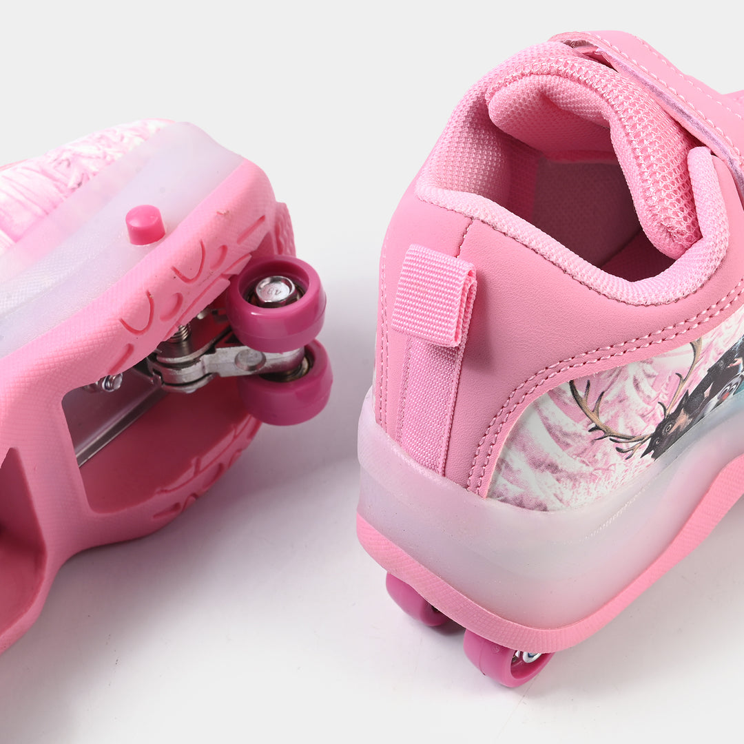 Character LED Roller Skate Shoes for Kids