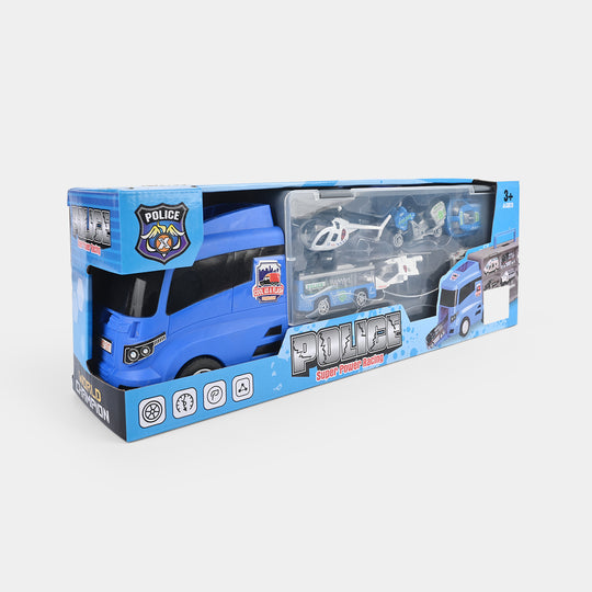 Super Transporter Truck with Mini Vehicles Set