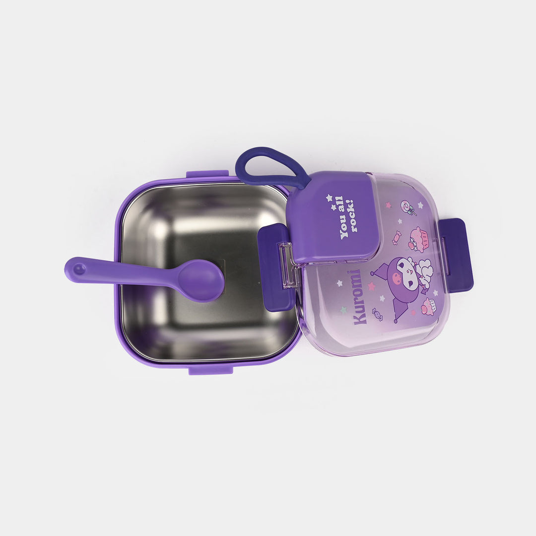 Stainless Steel Bento Lunch Box with Spoon