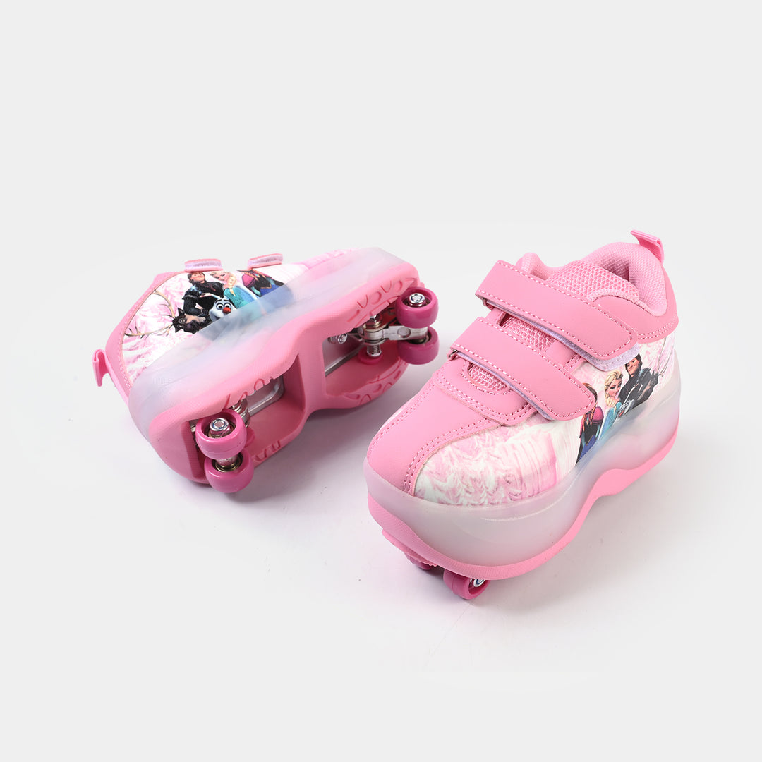 Character LED Roller Skate Shoes for Kids