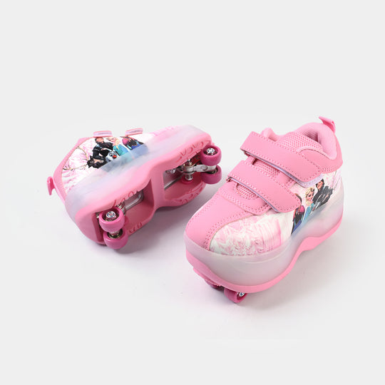 Character LED Roller Skate Shoes for Kids