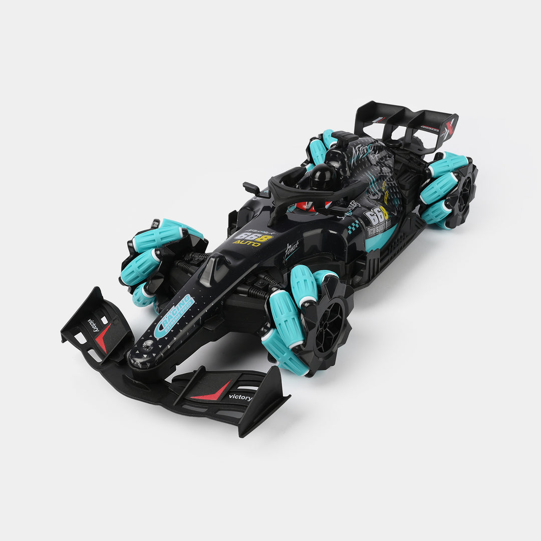 Remote Control Racing & Drift Stunt Car | 360° Action with Lights & Sound & Spray Effects