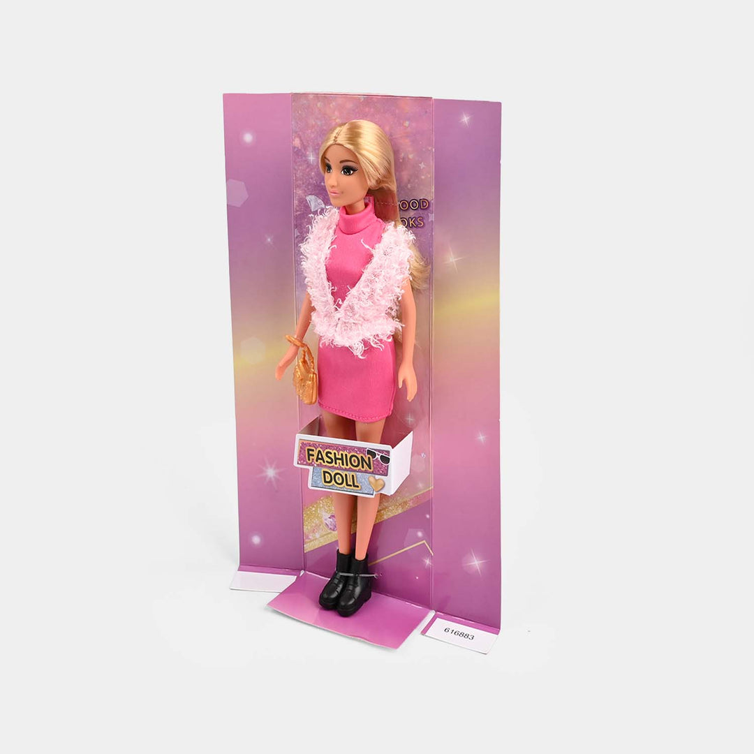 11.5" Lovely Fashion Doll with Accessories Set