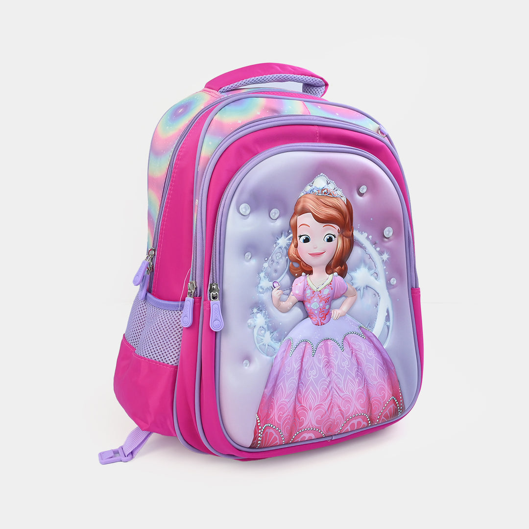 16" 3D Embossed School Bag Set | Grade 1-4