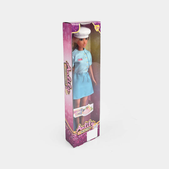 11.5" Lovely Fashion Doll with Accessories Set