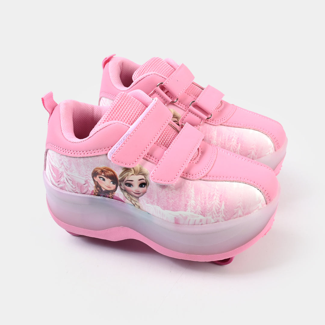 Character LED Roller Skate Shoes for Kids