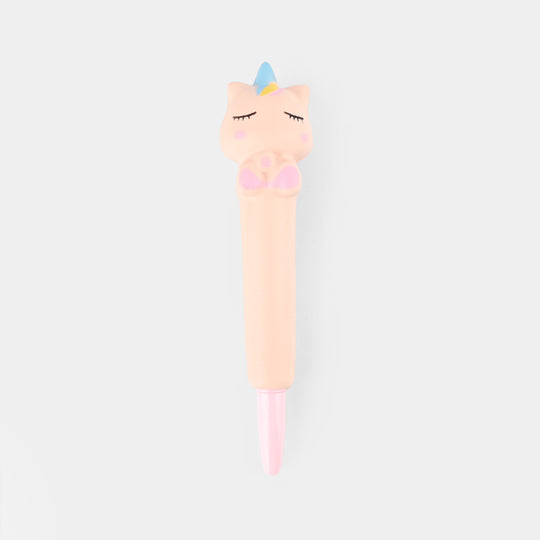 Character Soft Squishy Foam Ball Pen For Kids