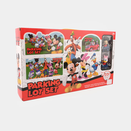 DIY Parking Lot Toy Set for Kids