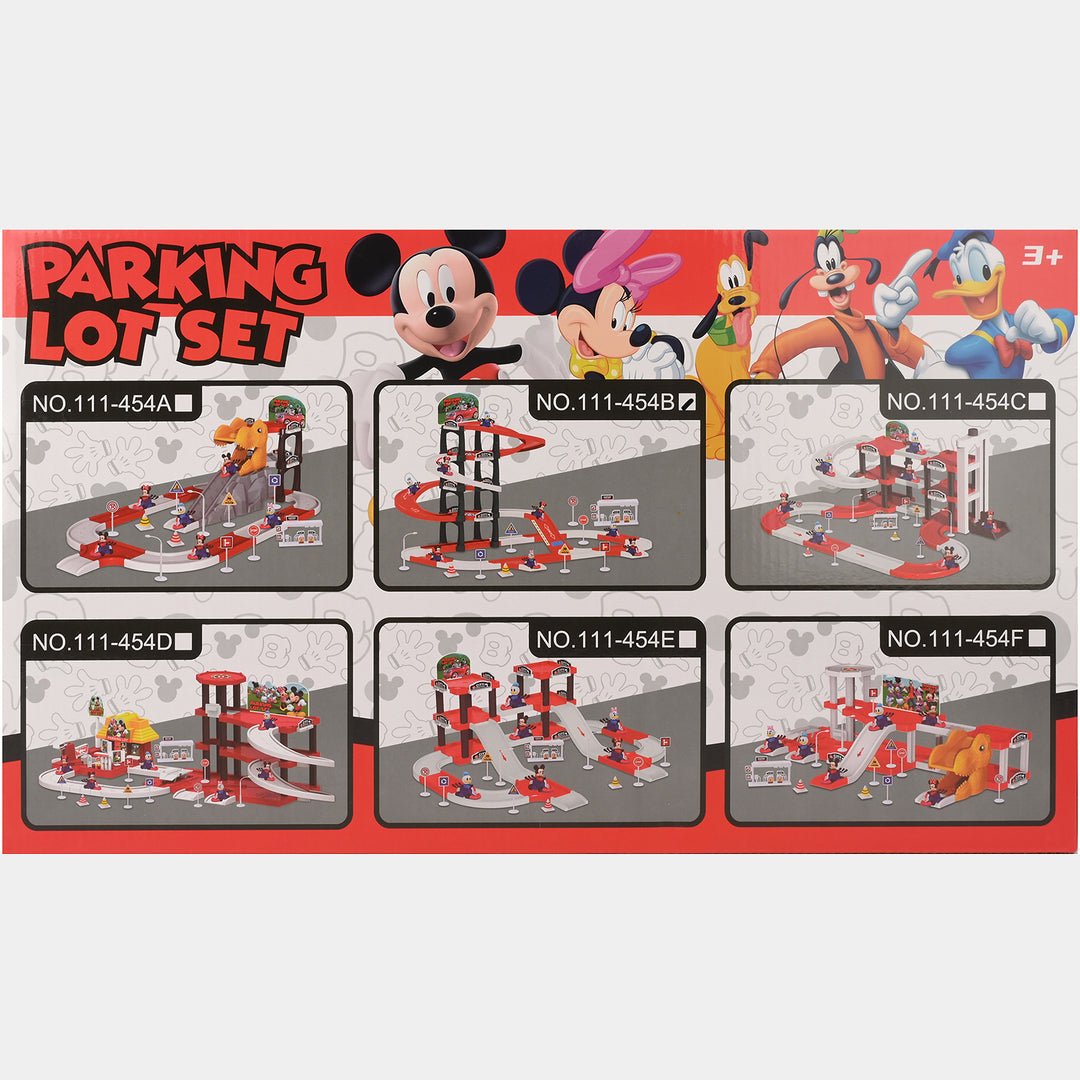 DIY Parking Lot Toy Set for Kids