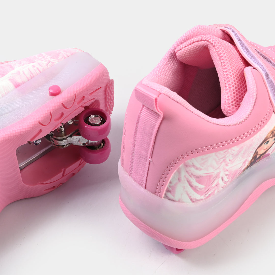 Character LED Roller Skate Shoes for Kids