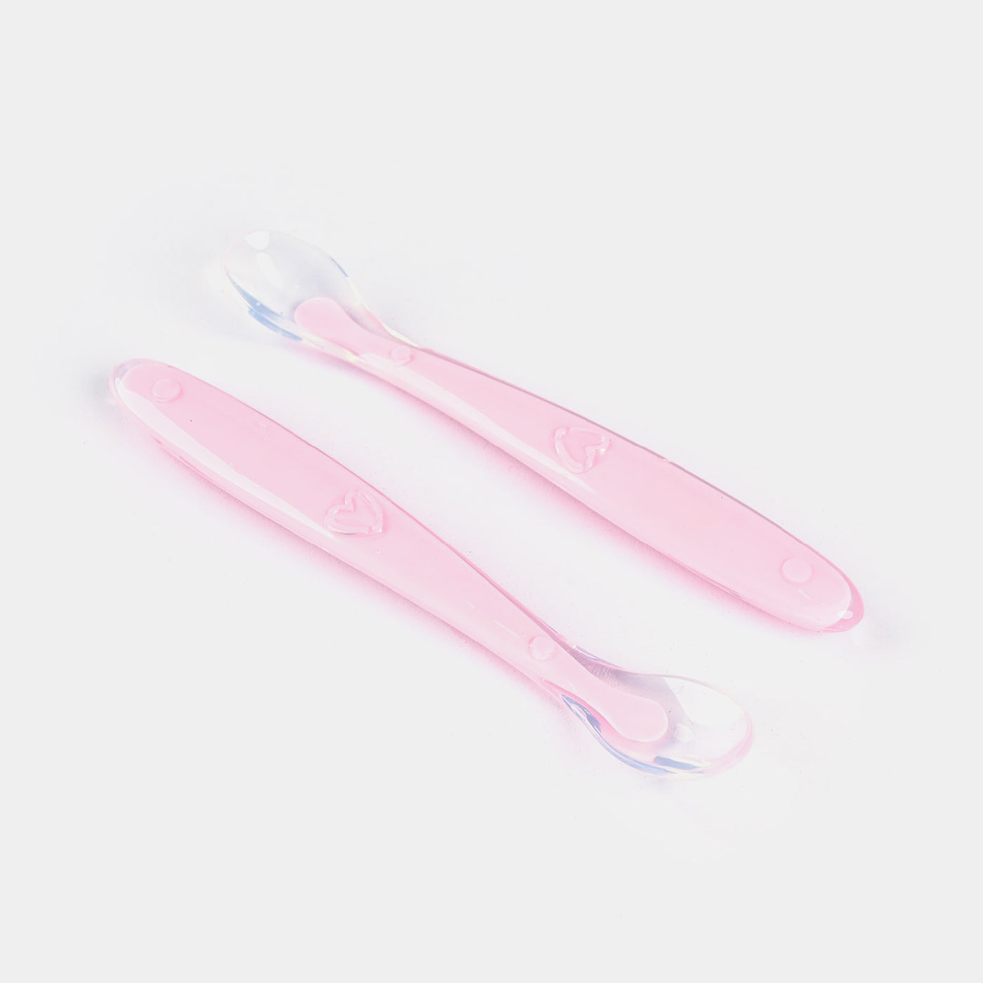 Baby Silicon Spoon 2PCs | Pink