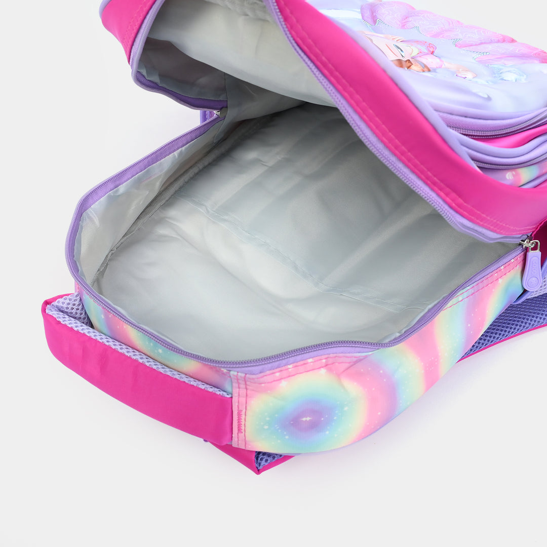 16" 3D Embossed School Bag Set | Grade 1-4