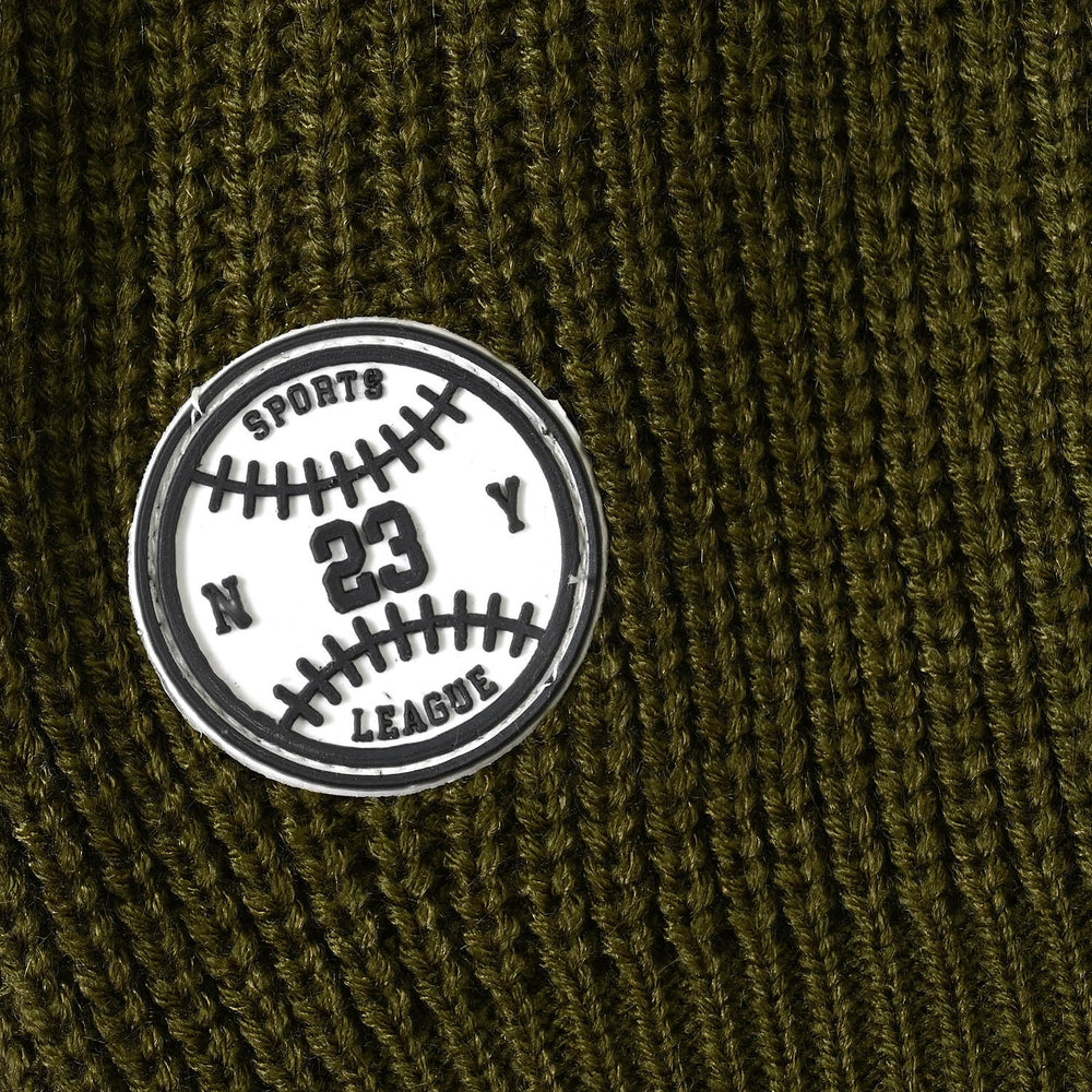 Boys Acrylic Sweater-Sports League-Green