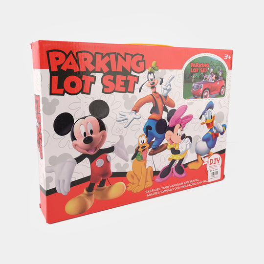 DIY Parking Lot Toy Set for Kids