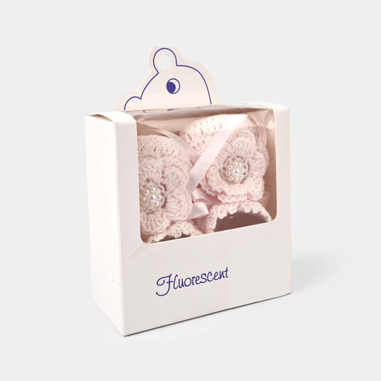 BABY BOOTIES 1 PAIR SOCKS | 0-6M