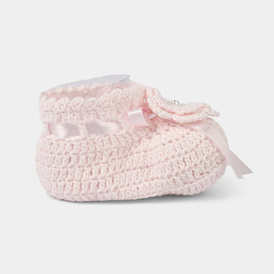 BABY BOOTIES 1 PAIR SOCKS | 0-6M