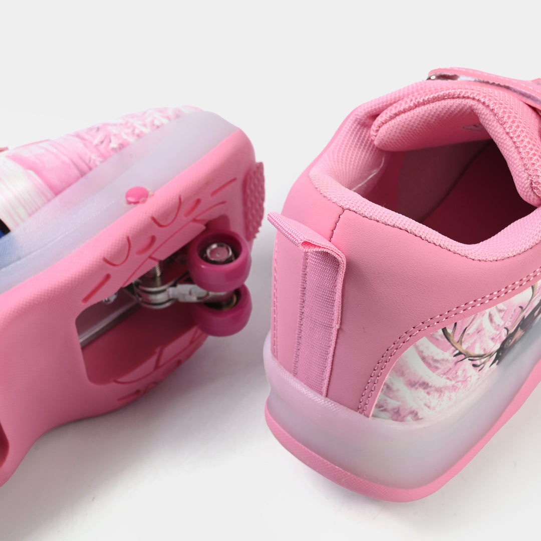 Character LED Roller Skate Shoes for Kids