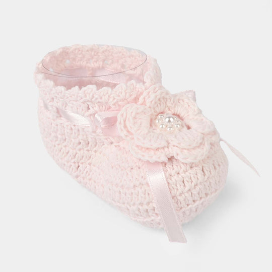BABY BOOTIES 1 PAIR SOCKS | 0-6M