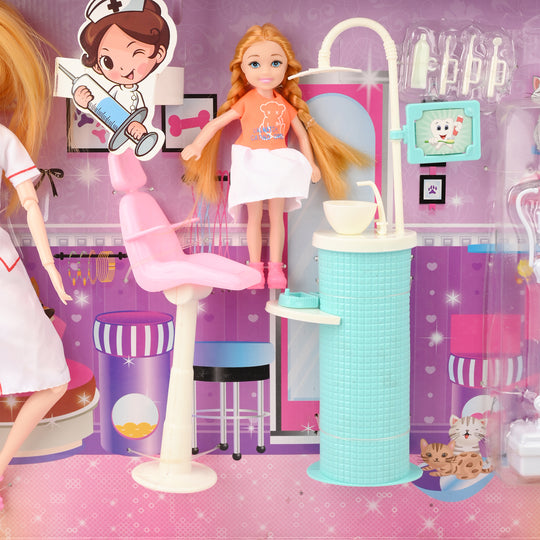 FASHION DOLL WITH MOVEABLE JOINT TOY FOR GIRLS