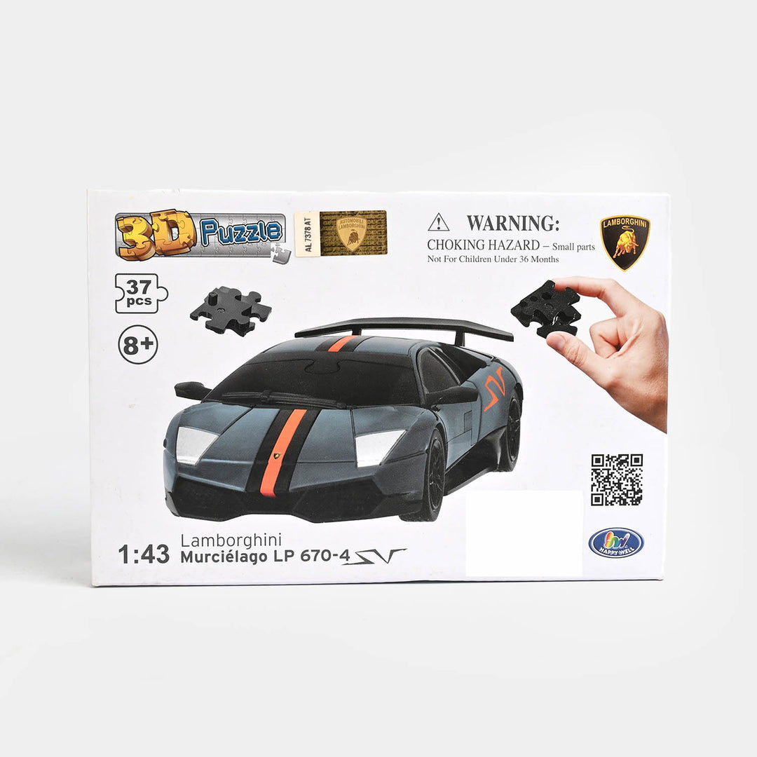 3D Puzzle Vehicle/Jigsaw Puzzle 37PCs