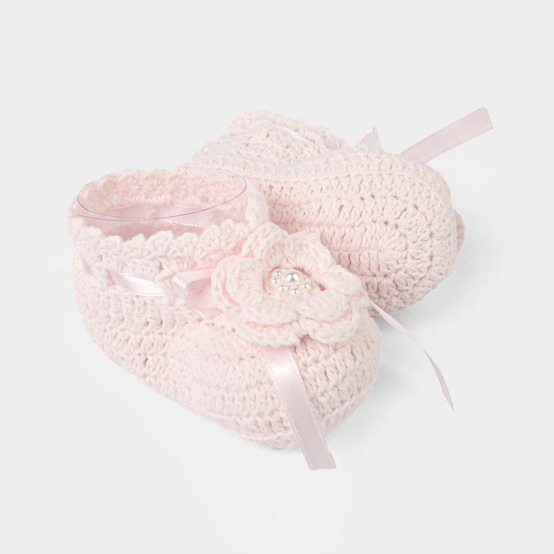 BABY BOOTIES 1 PAIR SOCKS | 0-6M