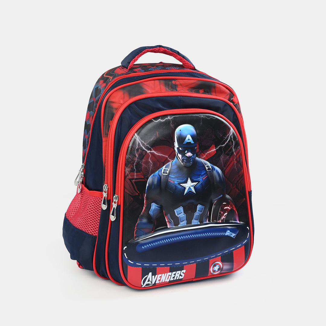 16" 3D Embossed School Bag Set | Grade 1-4