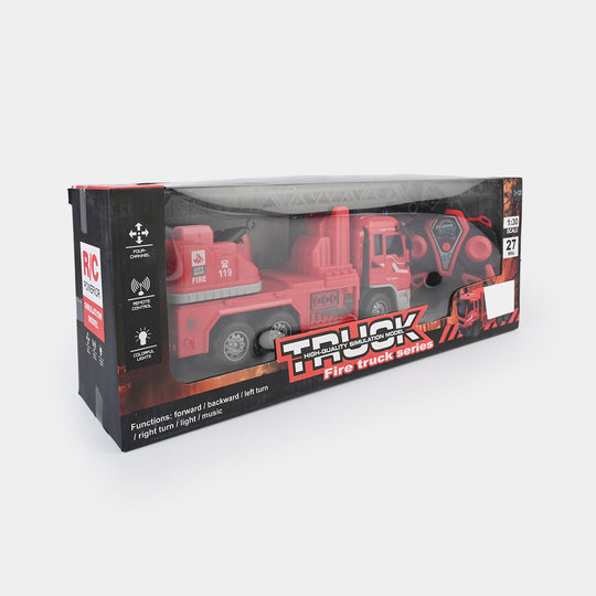 Remote Control Fire Truck for Kids