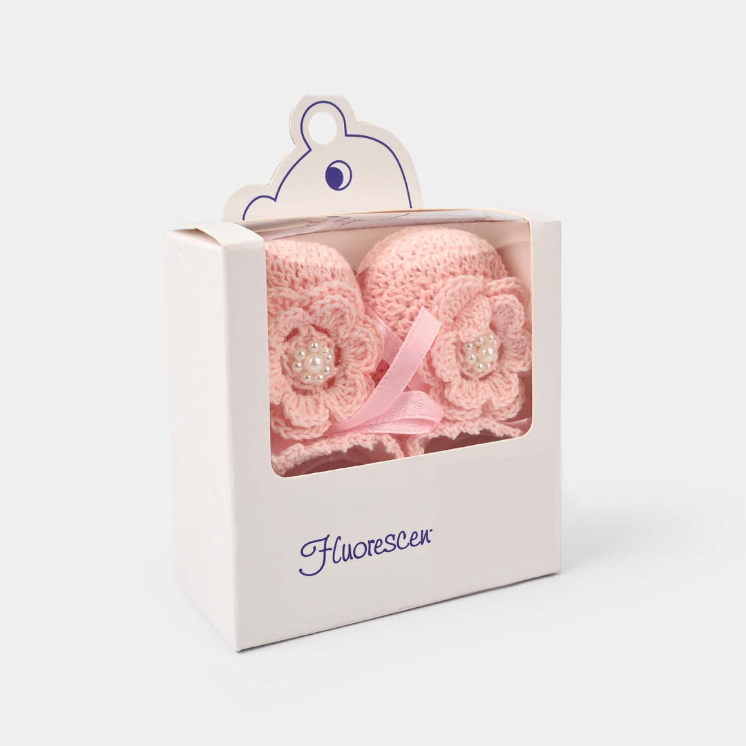 BABY BOOTIES 1 PAIR SOCKS | 0-6M