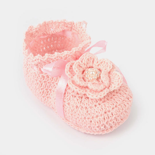 BABY BOOTIES 1 PAIR SOCKS | 0-6M