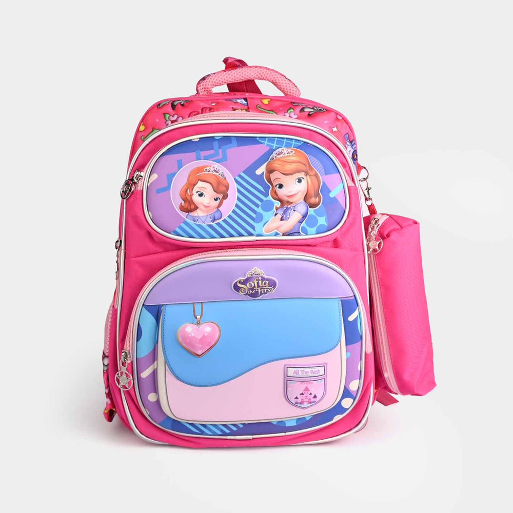 3D Embossed Character Kids School Bag/Backpack