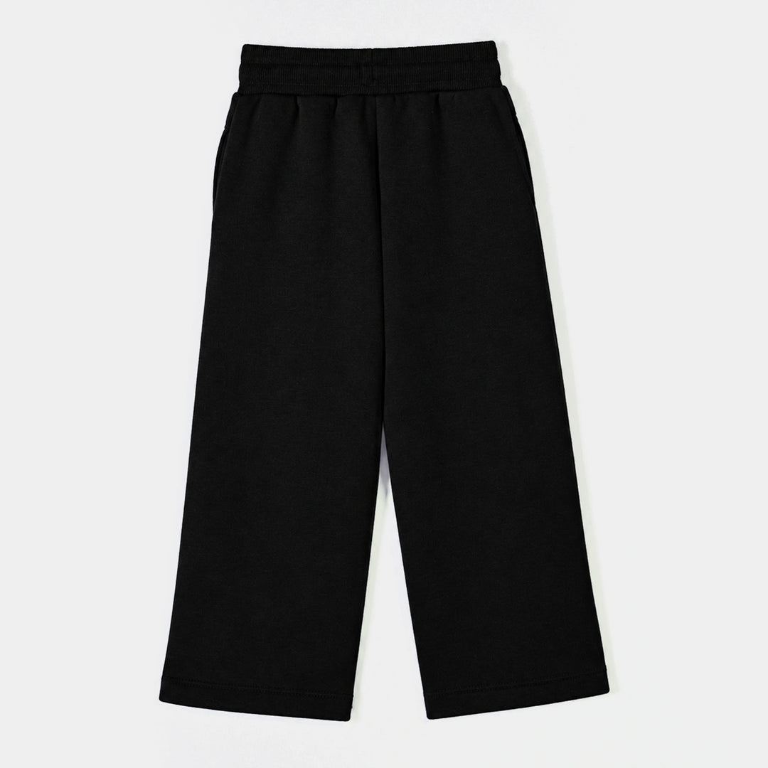 Boys Fleece Pyjama Just -BLACK