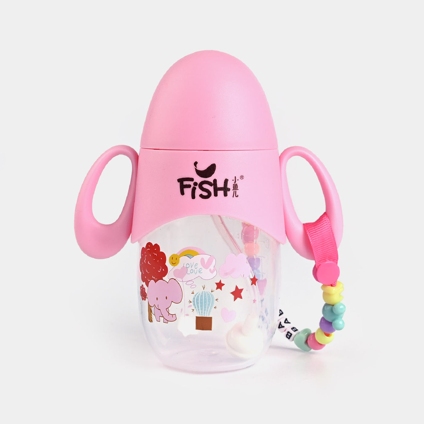 Fish Baby Glass Feeding Bottle | 210Ml