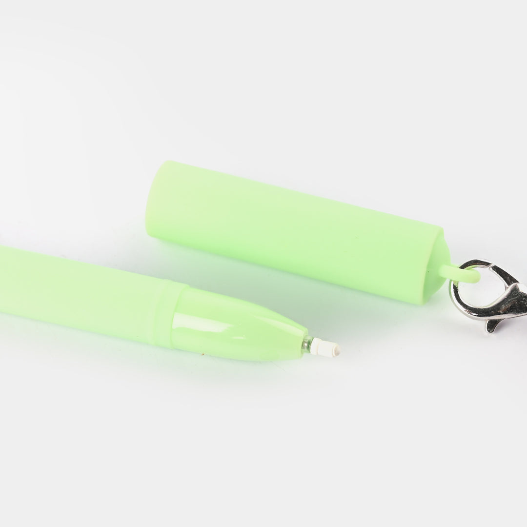 Elegant Design Ball Pen With Keychain For Kids