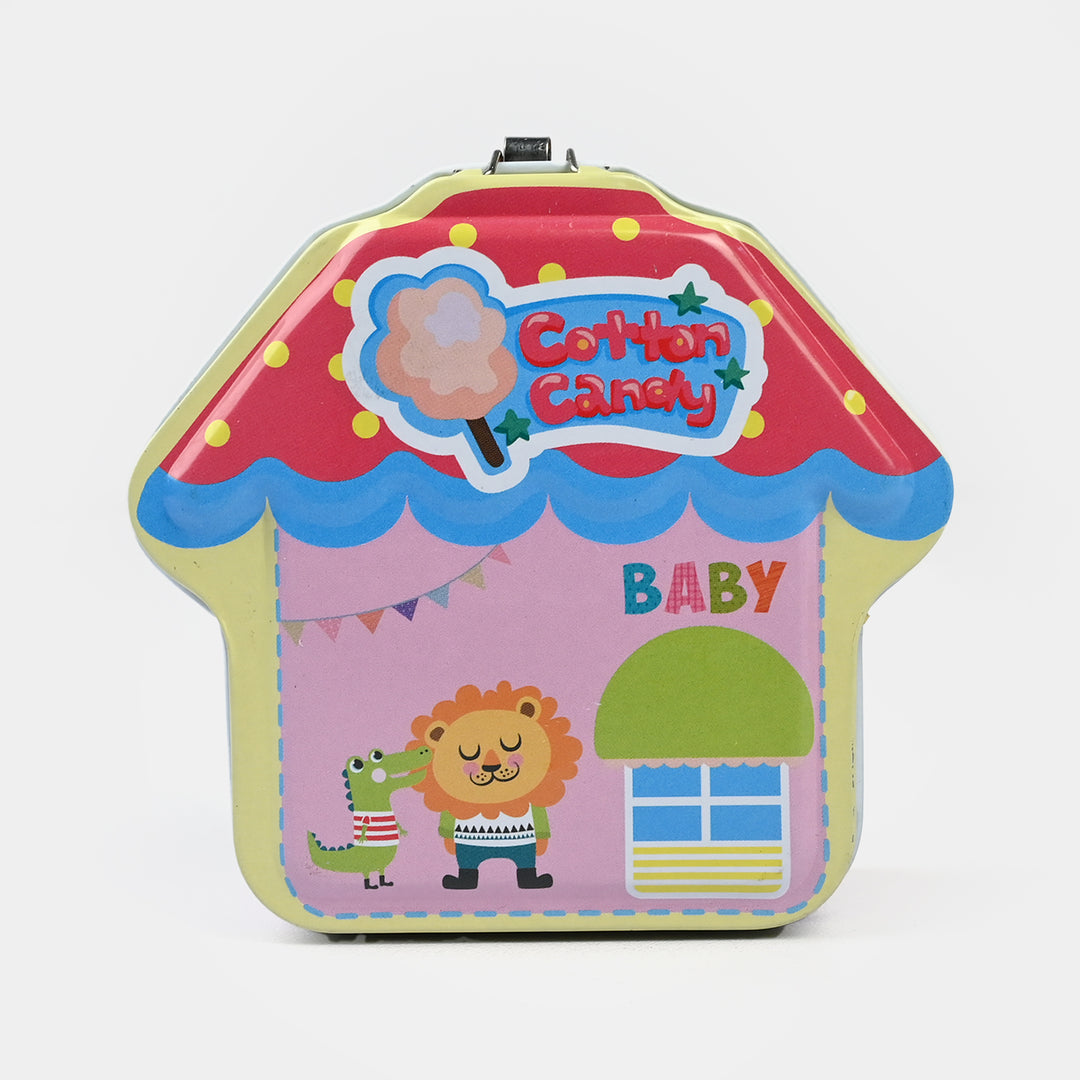 Metal Coin/Money Box with Lock For Kids