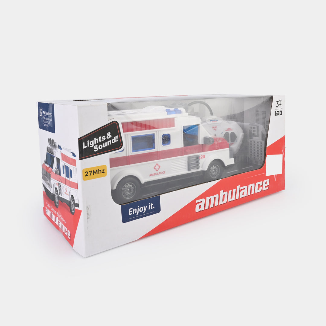 Remote Control Ambulance Vehicle for Kids