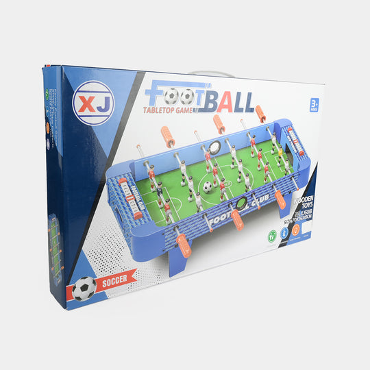 Fun Football Tabletop Game (Tabletop Foosball Soccer Set)