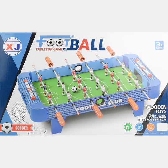 Fun Football Tabletop Game (Tabletop Foosball Soccer Set)