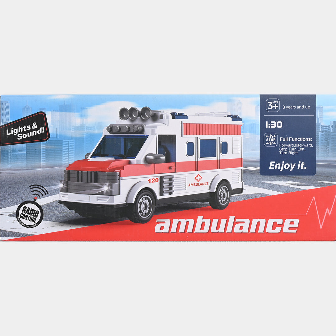 Remote Control Ambulance Vehicle for Kids