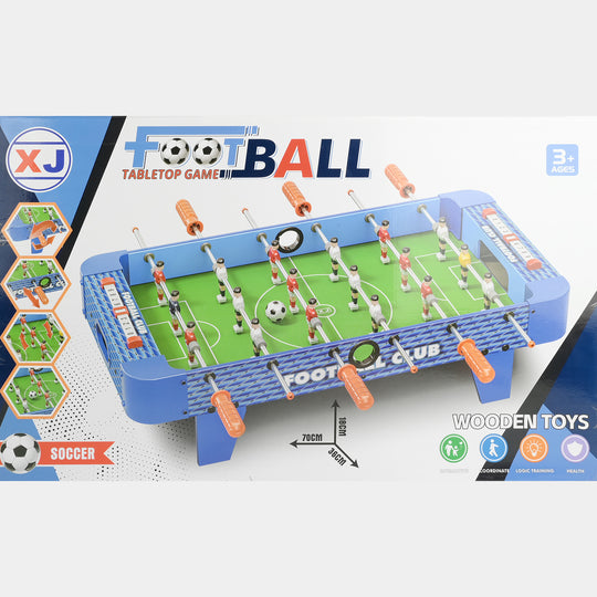 Fun Football Tabletop Game (Tabletop Foosball Soccer Set)