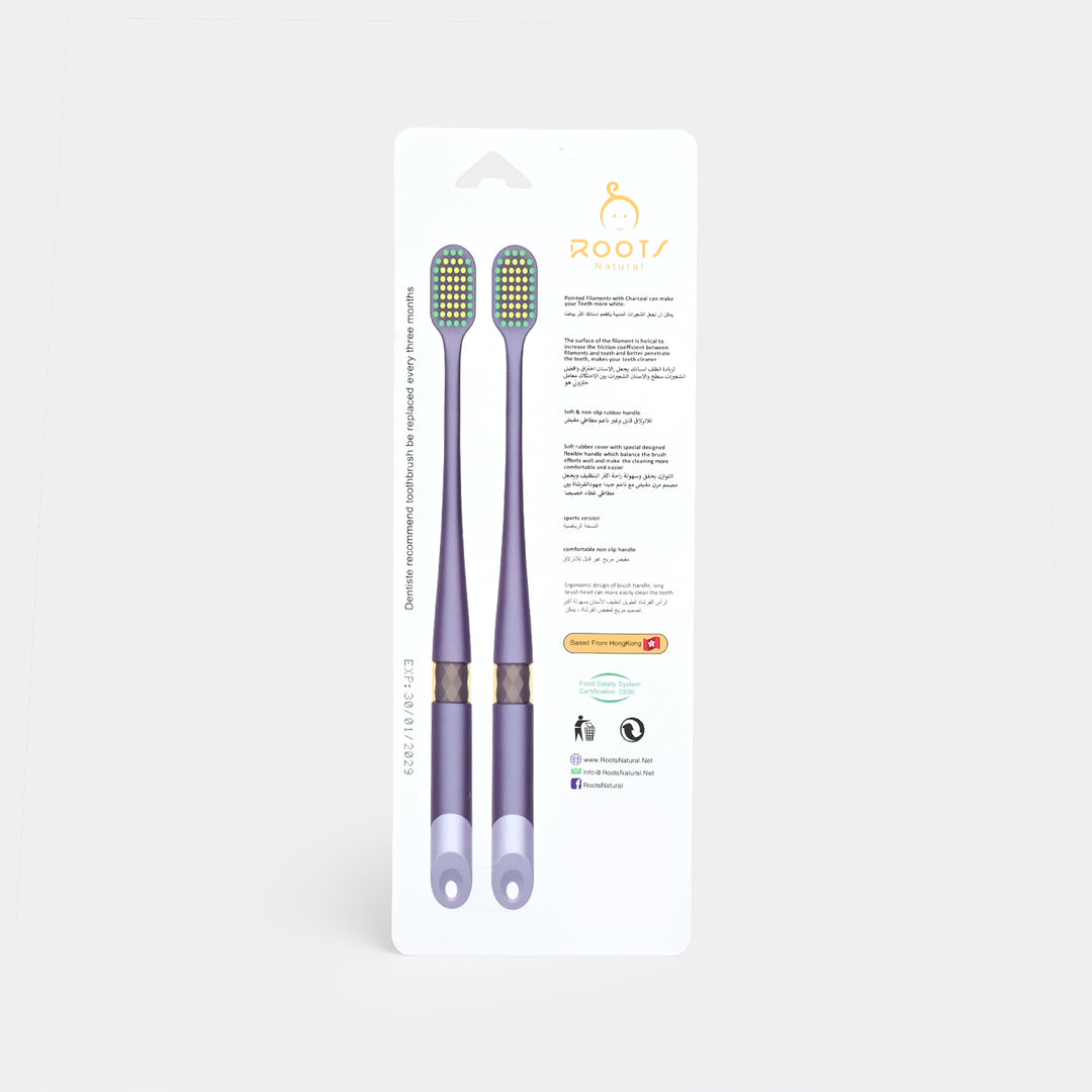 Twin Pack Pointed Filaments Toothbrush Ep005