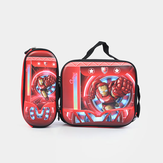 16" 3D Embossed School Bag Set | Grade 1-4