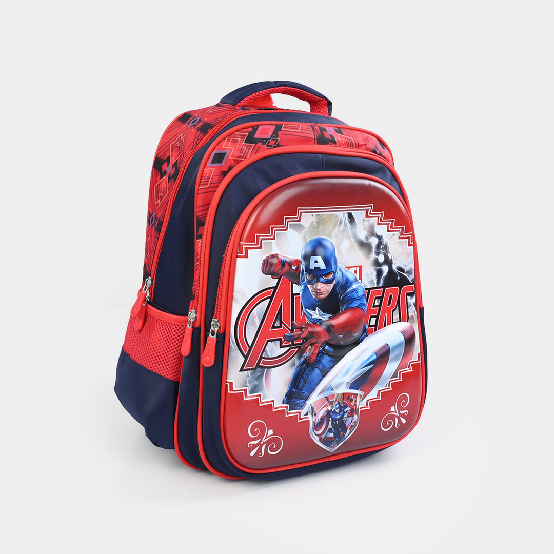 16" 3D Embossed School Backpack | Grade 2-5